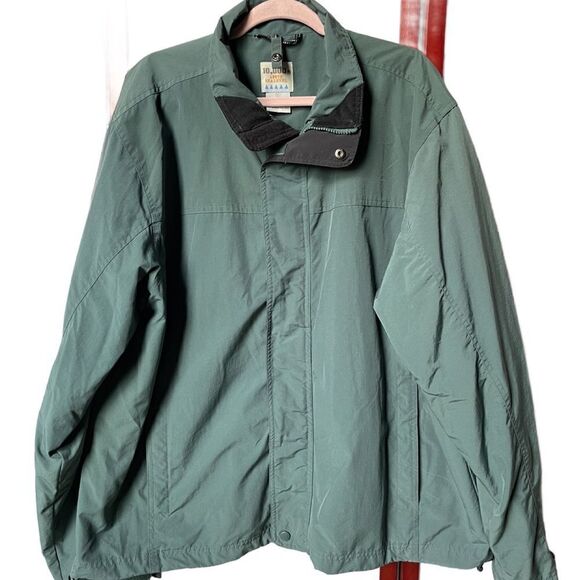 10,000 Ft Above Sea Level Men’s Green Full Zip Lightweight Jacket (XL) - Picture 10 of 14